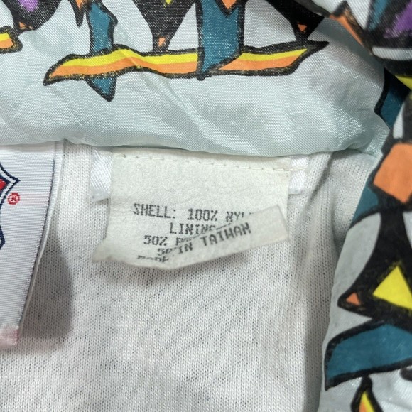 Vintage K Swiss Jacket Women Size Medium Teal Full Zip Retro 80s 90s Windbreaker - Picture 10 of 15